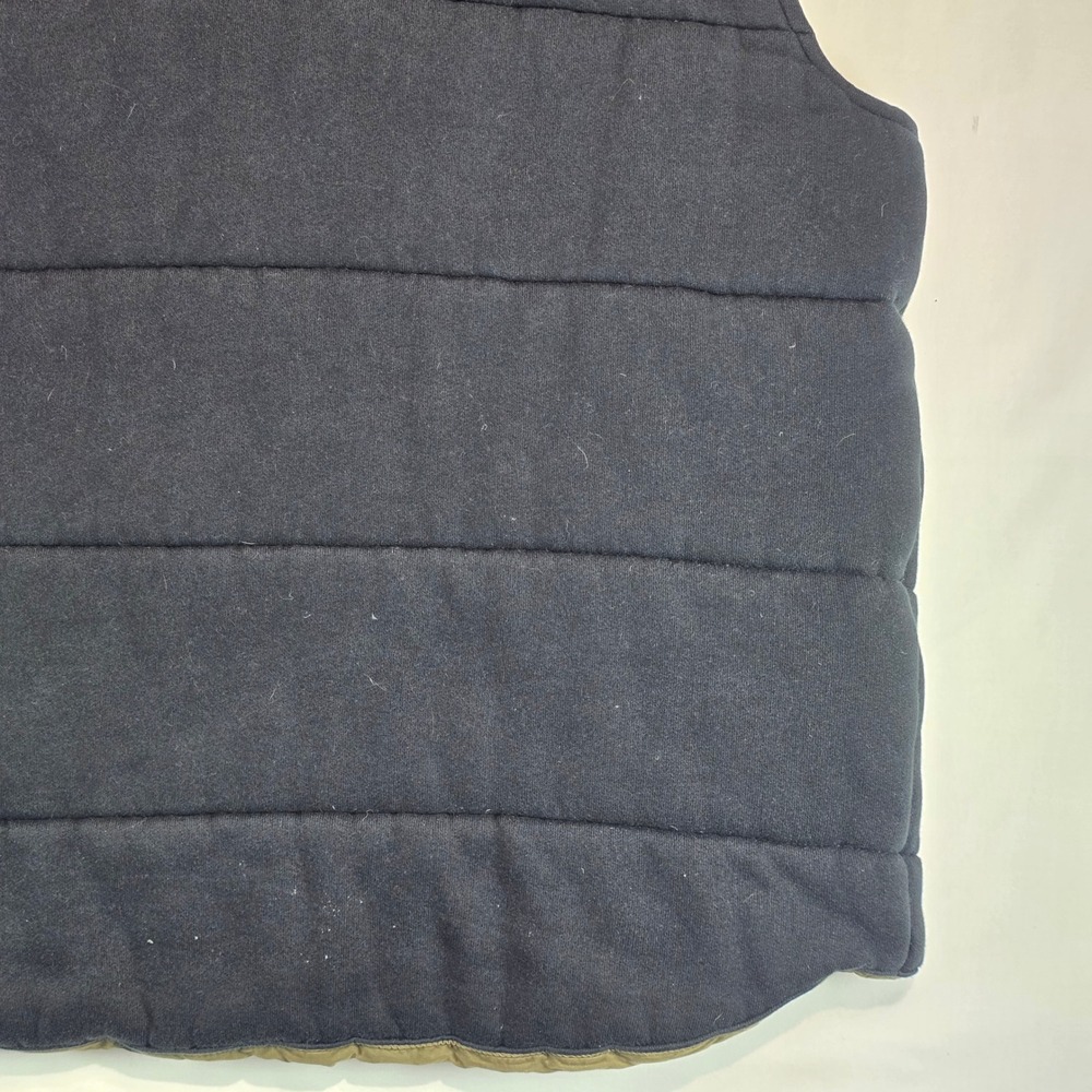 VTG Polo Ralph Lauren Mens Navy Blue Quilted Puffer Vest Large Red Pony - Picture 14 of 15